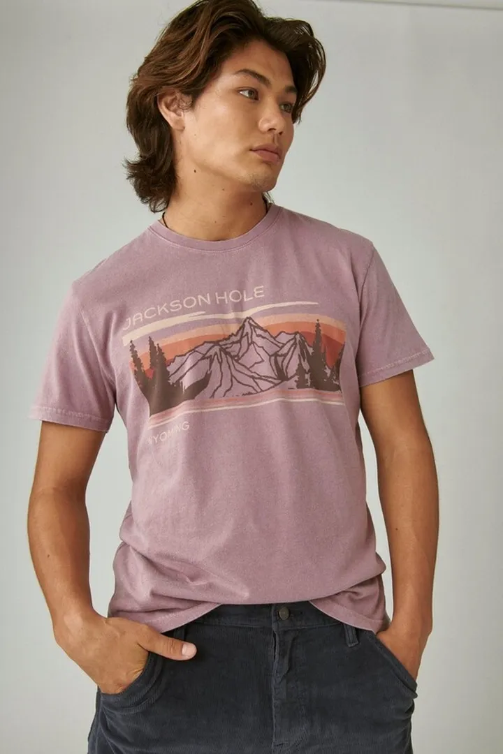 Retro Mountains Graphic Tee