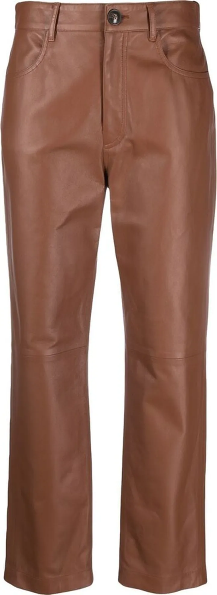 Diletta leather trousers