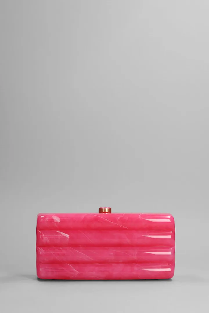 Enid Hand Bag In Fuxia Acrylic