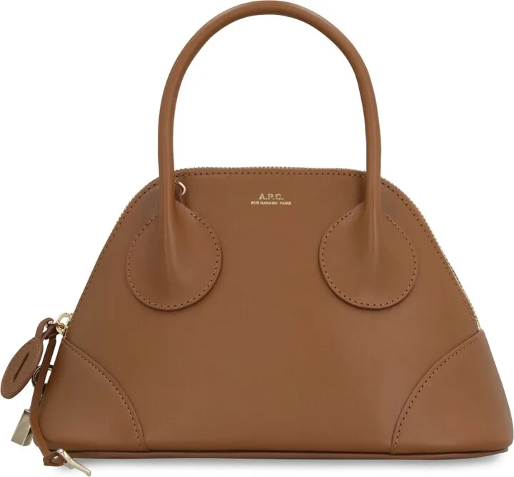 Emma Small Leather Boston Bag