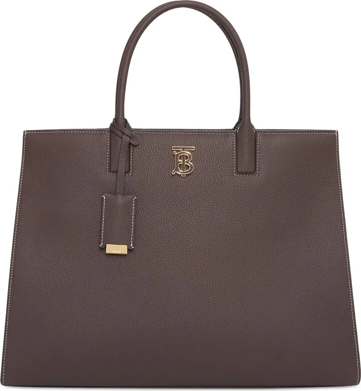 Medium Frances leather tote bag