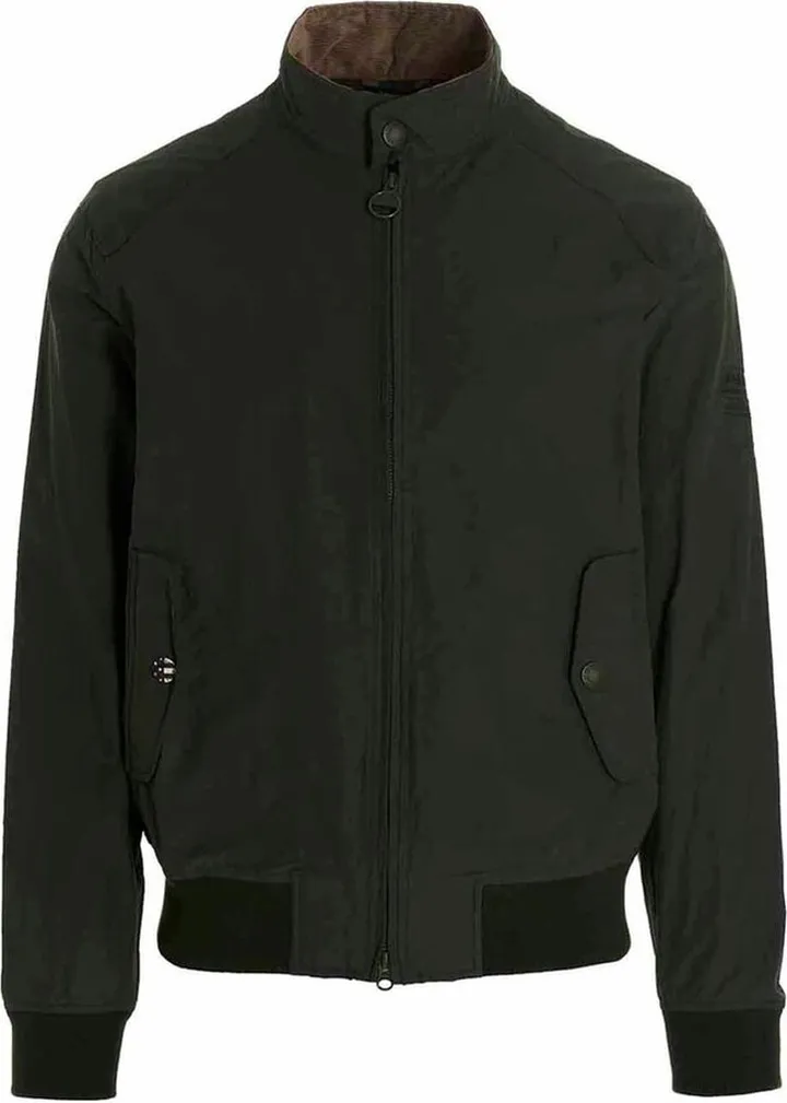 Barbour International Mock-Neck Bomber Jacket