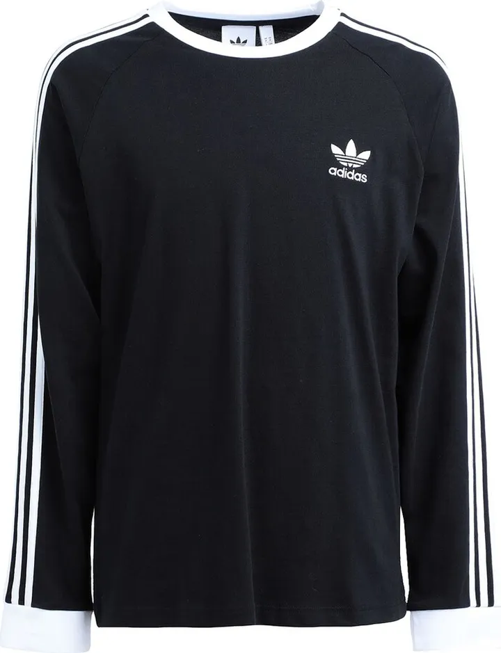 Adicolor Classics 3-stripes Longsleeve T-shirt T-shirt Black
