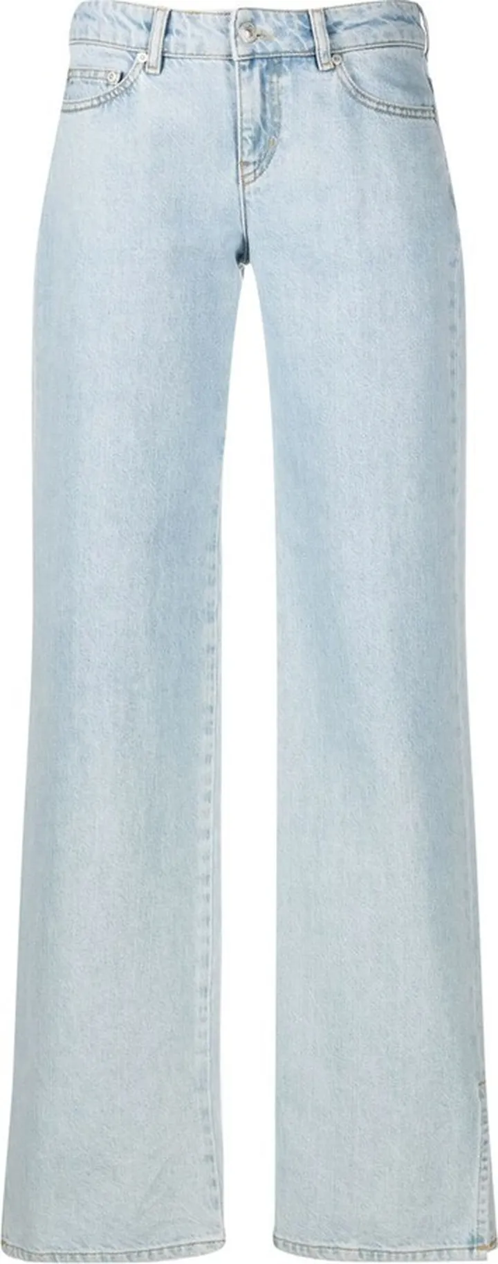 Low-Rise Wide-Leg Jeans