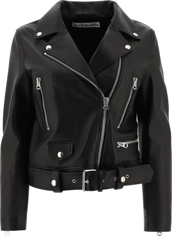 Acne Studios Zipped Biker Jacket