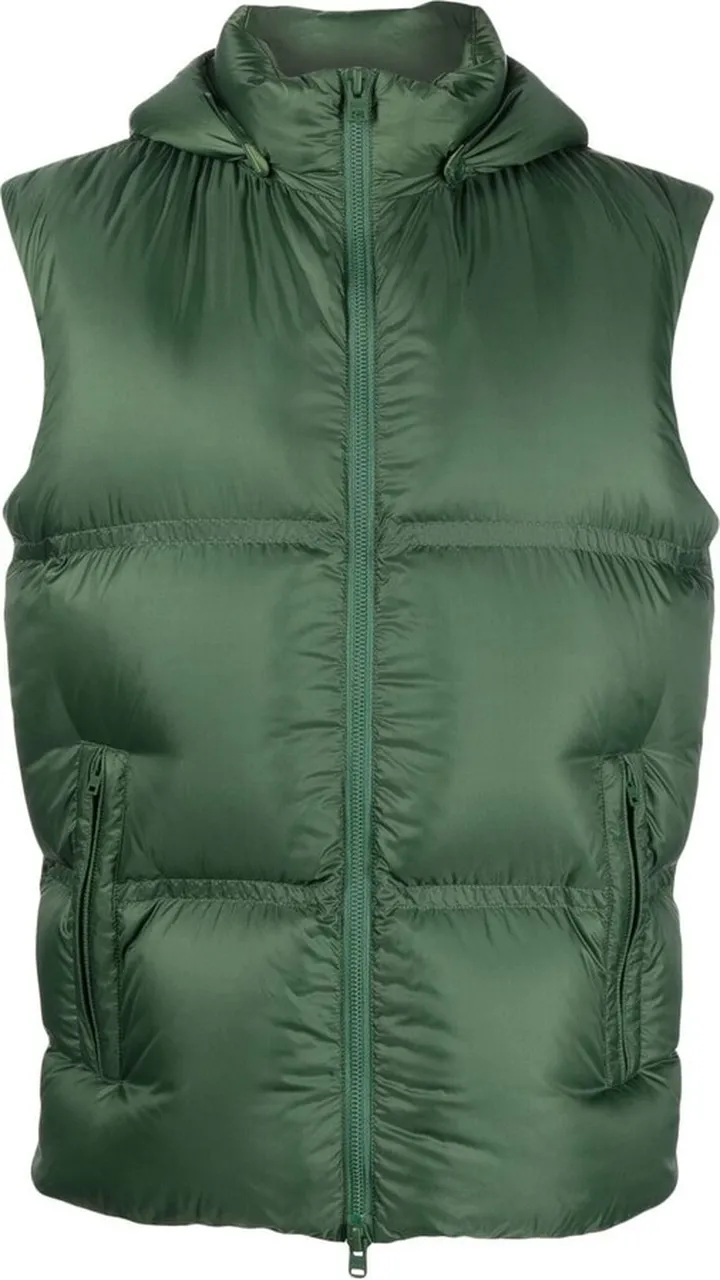 Padded Zip-Up Gilet