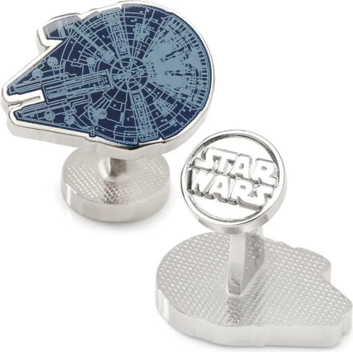 Star Wars Men's Millennium Falcon Cufflinks