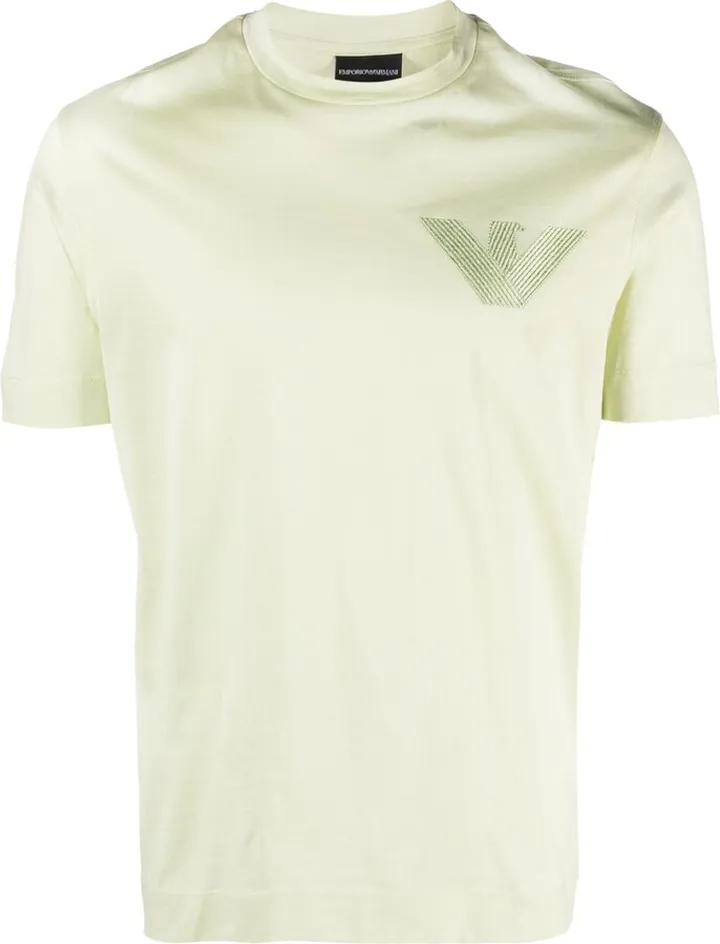 embroidered-logo cotton T-shirt