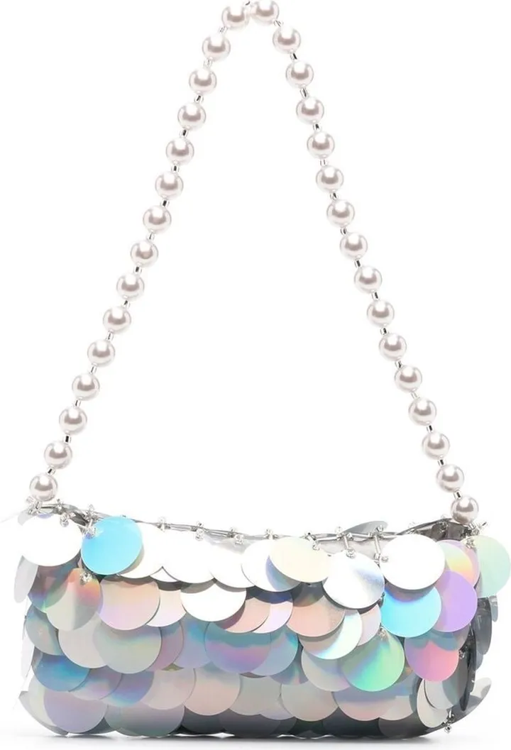 Nuit sequinned shoulder bag