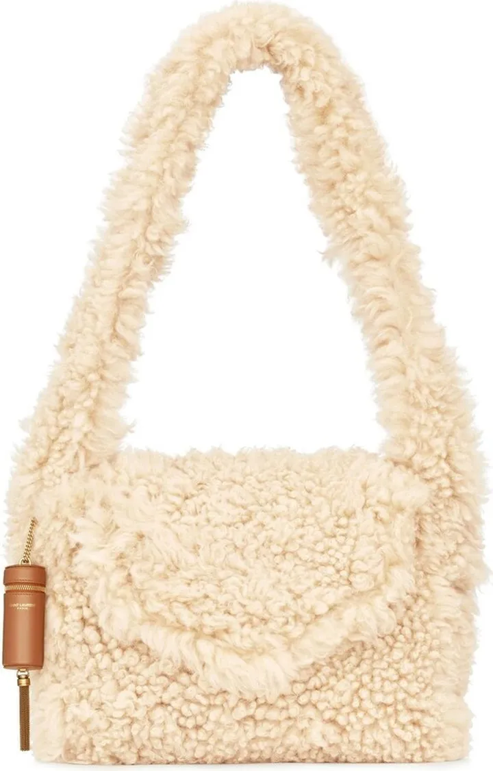 Shearling Shoulder Bag