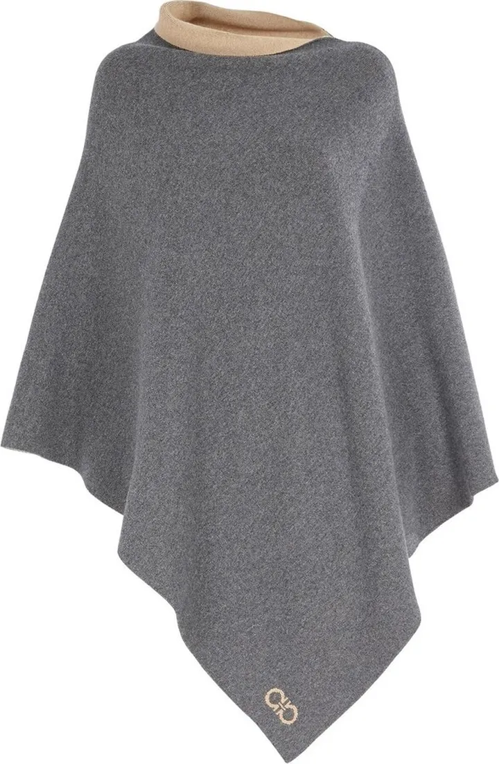 Asymmetric Cashmere Cape