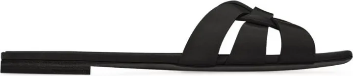 Saint Laurent Leather Tribute Slides