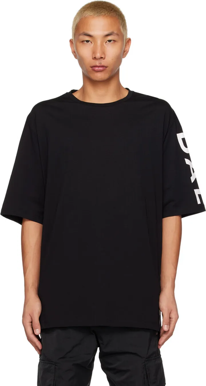 Balmain Black Printed T-Shirt