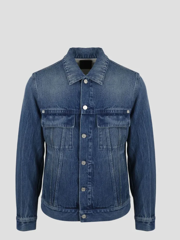 Givenchy blue denim jacket.