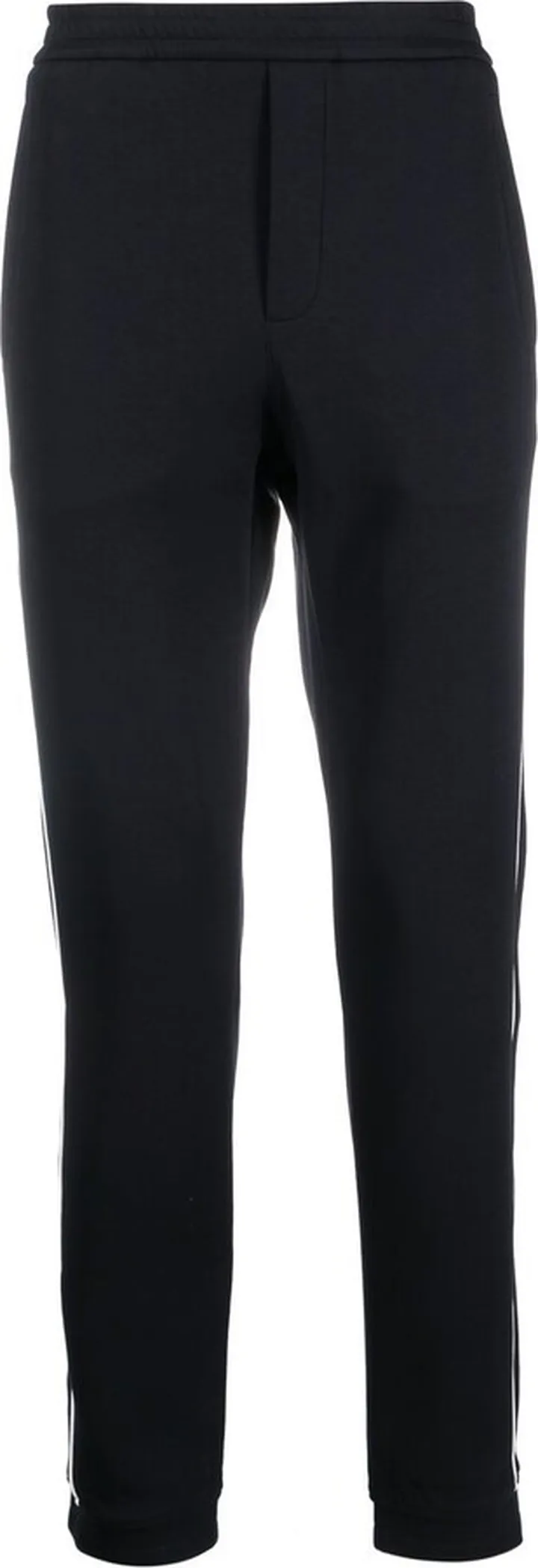 Side-Stripe Straight Trousers