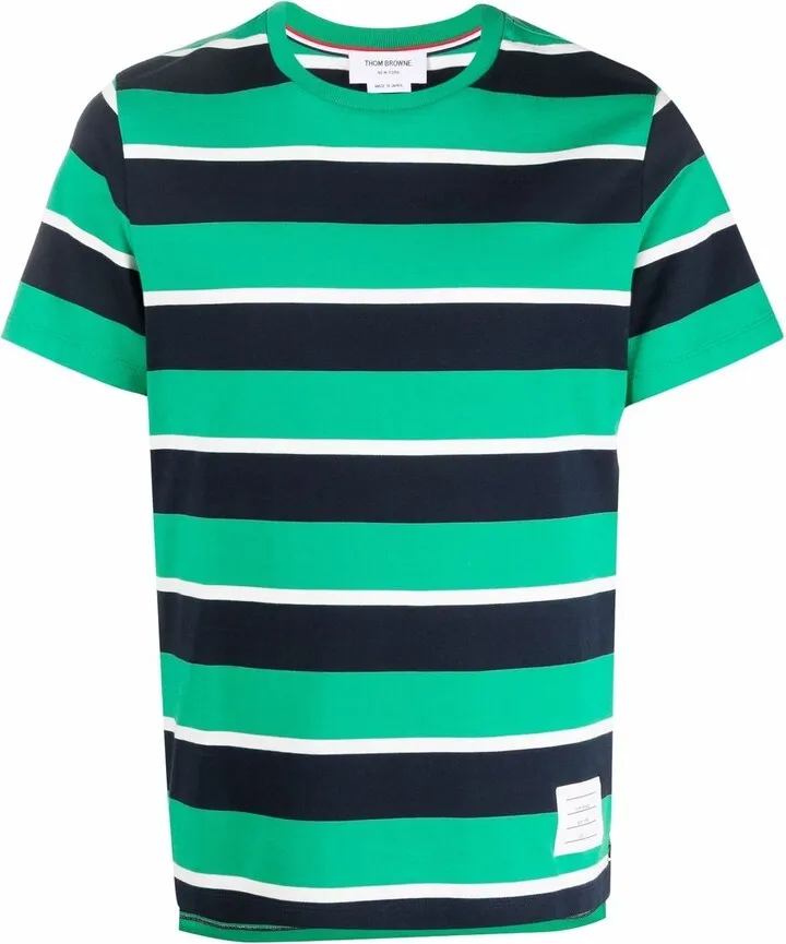 striped short-sleeve T-shirt