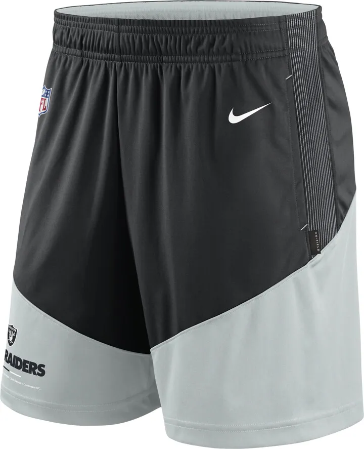 Nike Men's Dri-FIT Primary Lockup (NFL Las Vegas Raiders) Shorts in Black