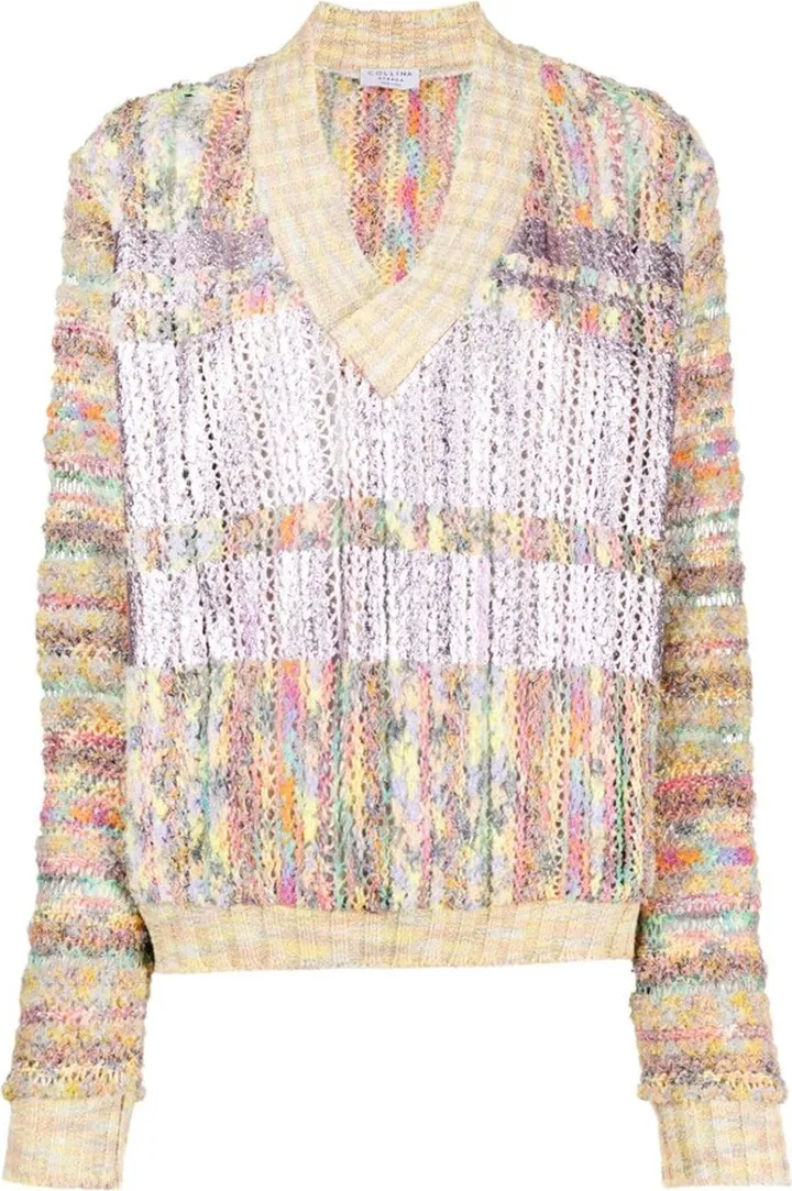 V-neck jumper