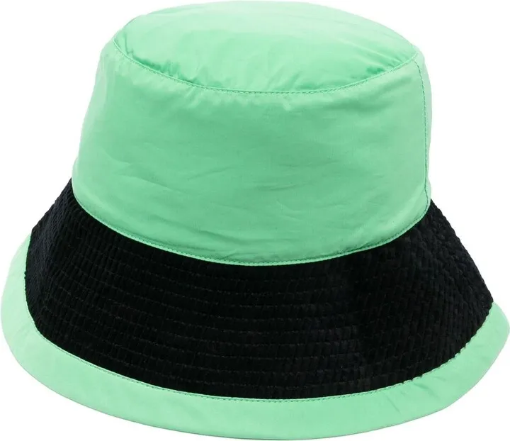 Green Waled Bucket Hat