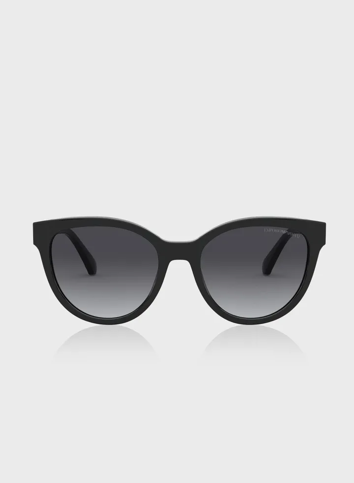 0EA4140 Cat Eye Sunglasses