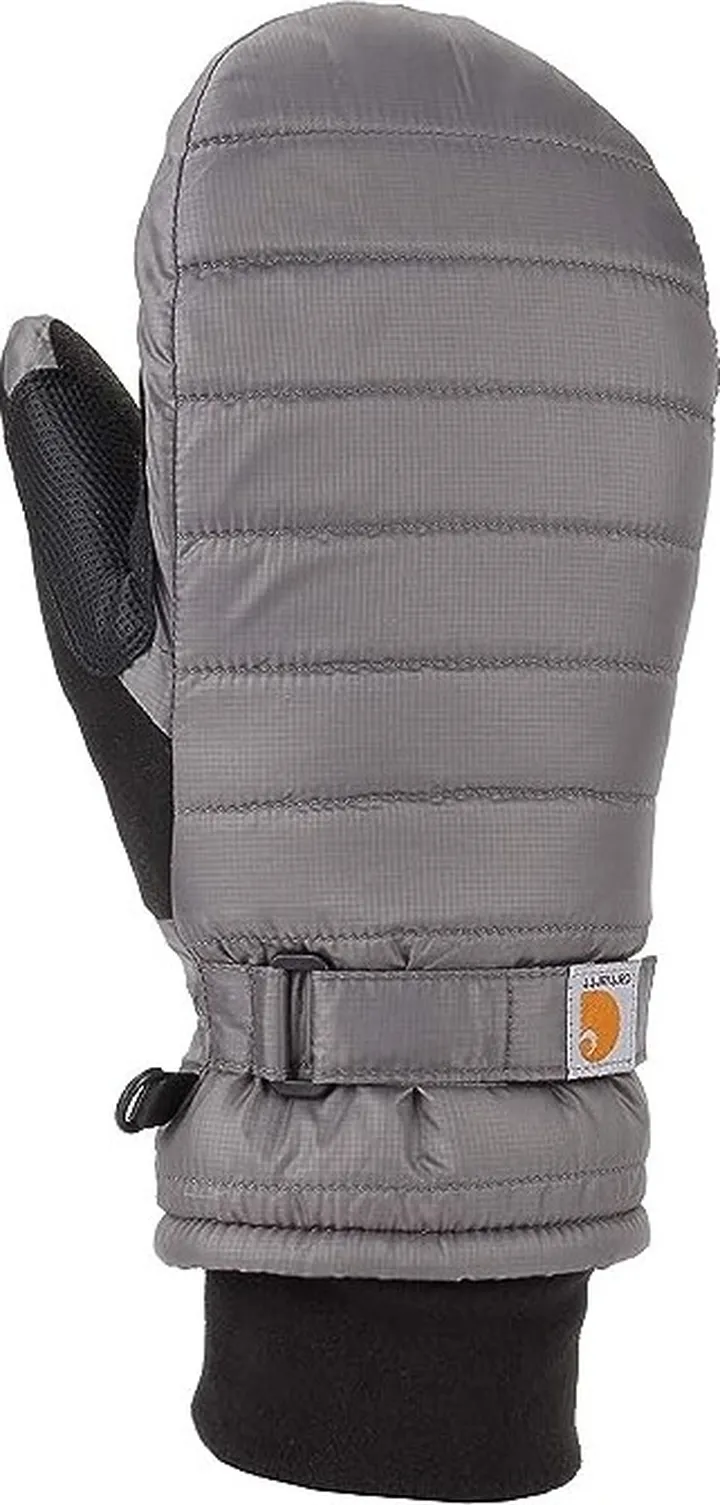 Carhartt Womens Quilts Insulated Mitten (Charcoal) Extreme Cold Weather Gloves