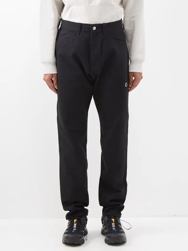 Logo-embroidered Cotton Track Pants