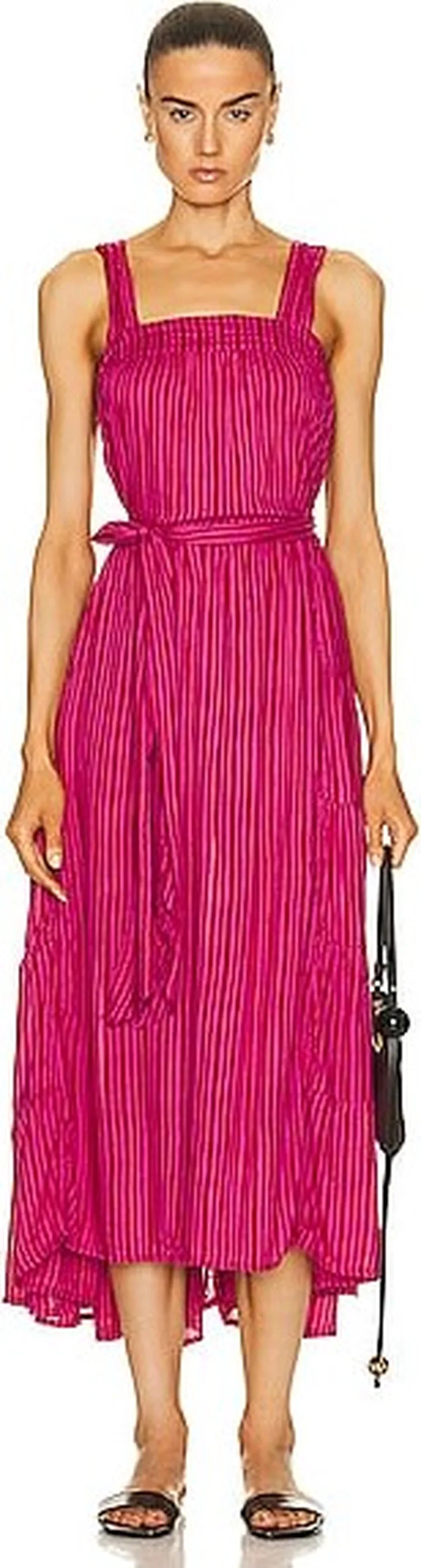 Natalie Martin Jasmine Maxi Dress in Fuchsia