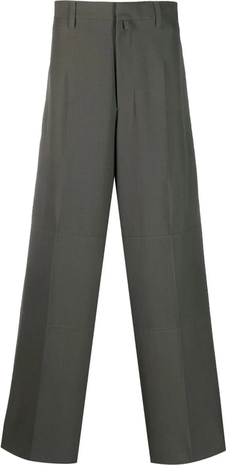 Tailored Wide-Leg Trousers