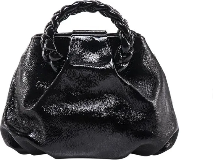 Hereu Bombon Crinkled Glossy Crossbody Bag