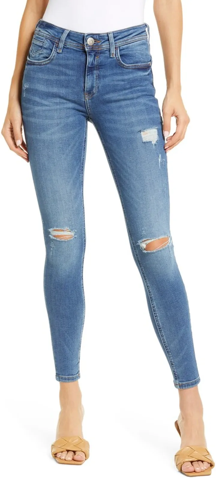 Amelie Deejay Distressed Jeans