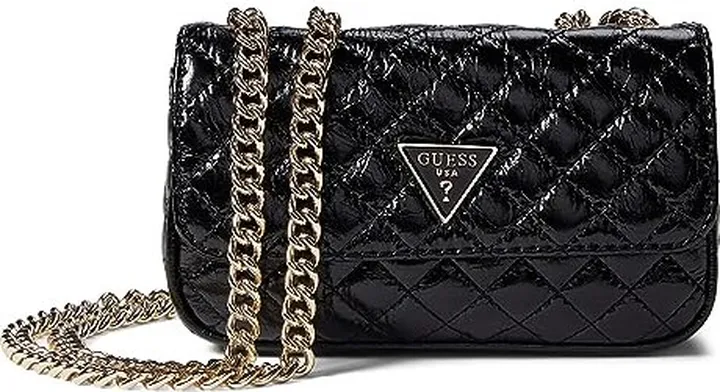 GUESS Spark Micro Mini (Black) Handbags