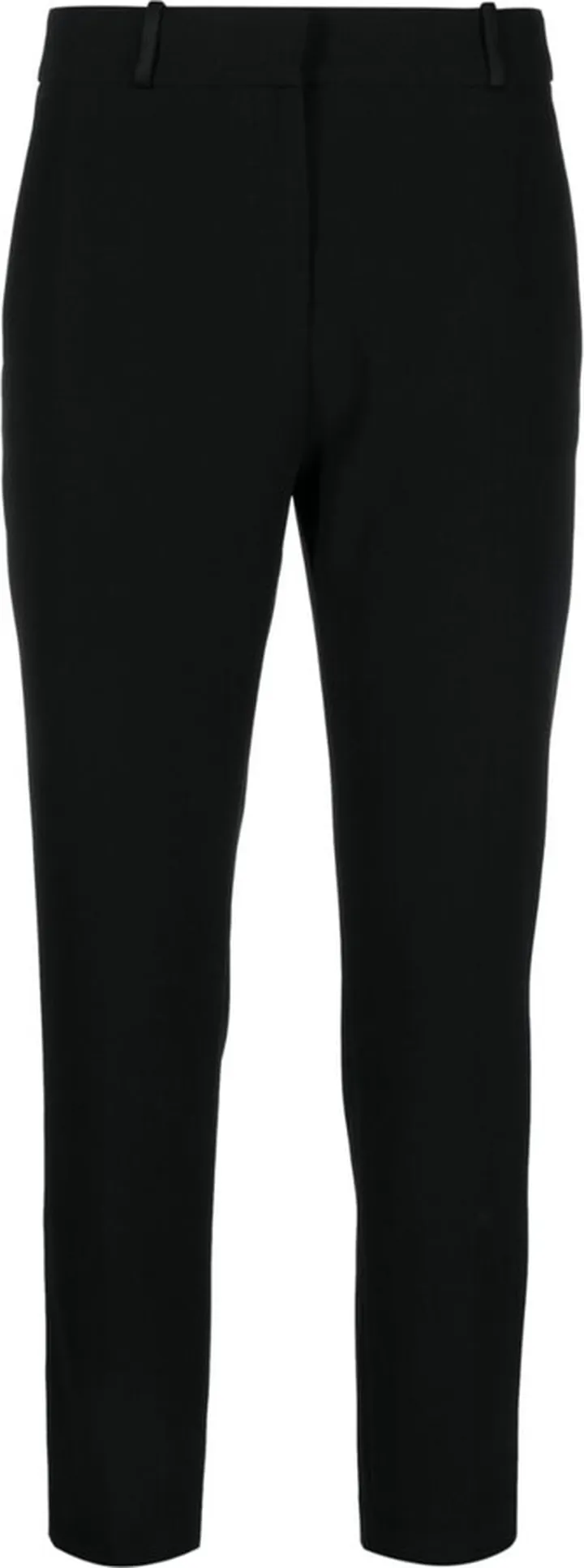 High-Waisted Cropped Trousers