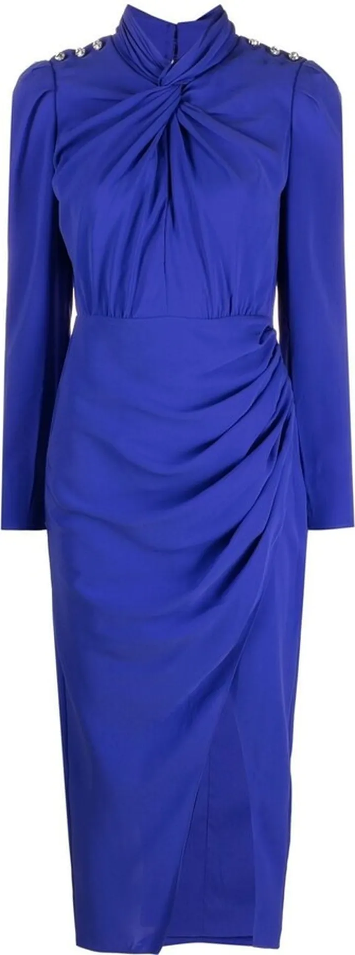 Gathered Midi Dress