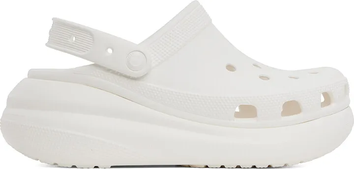 Crocs White Crush Clogs