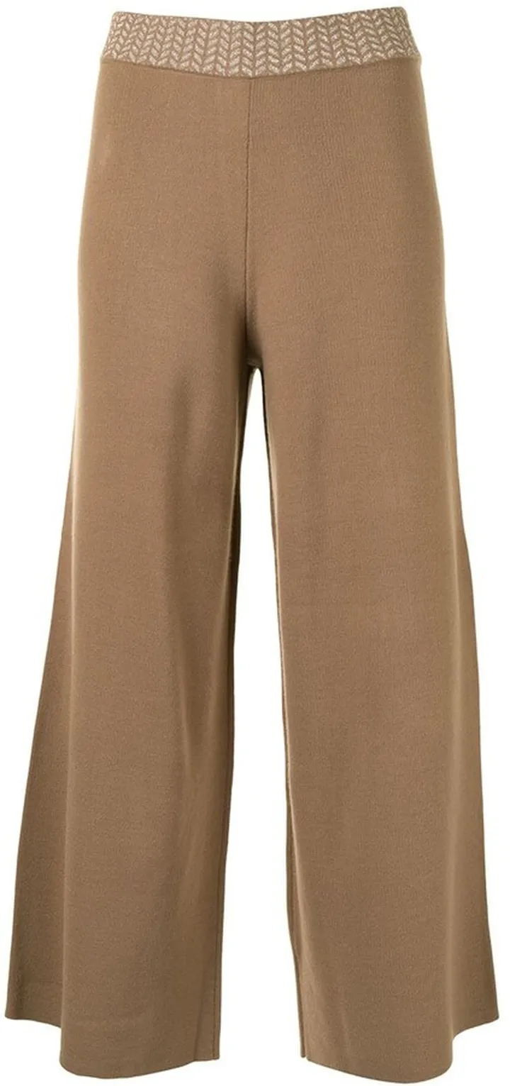 Knit Cropped Trousers