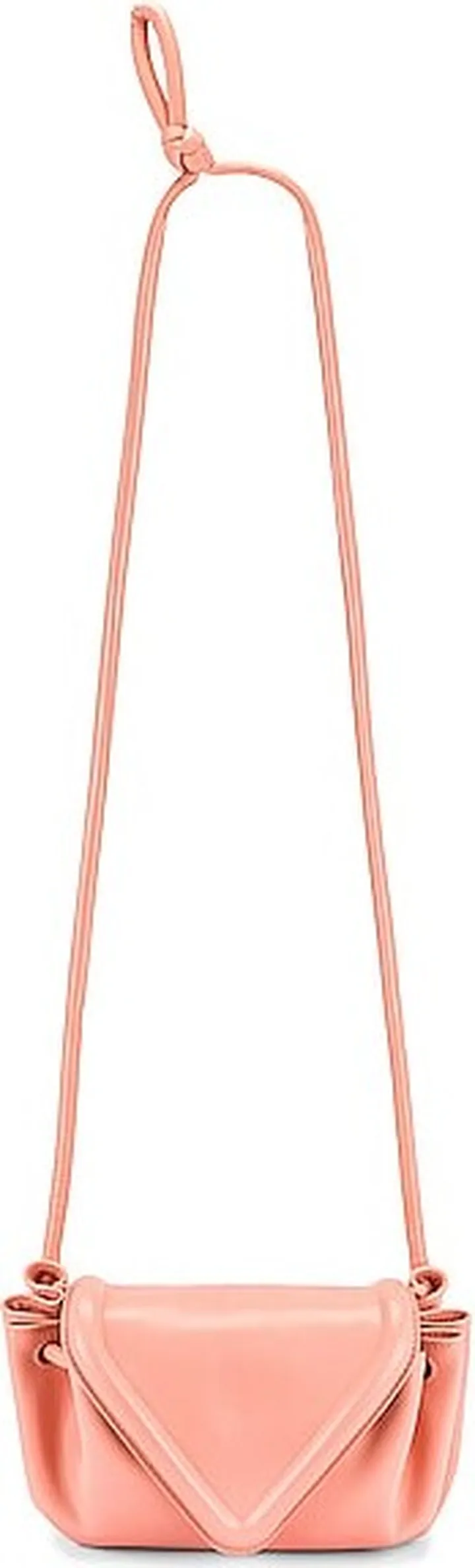 Bottega Veneta Small Beak Bag in Peach