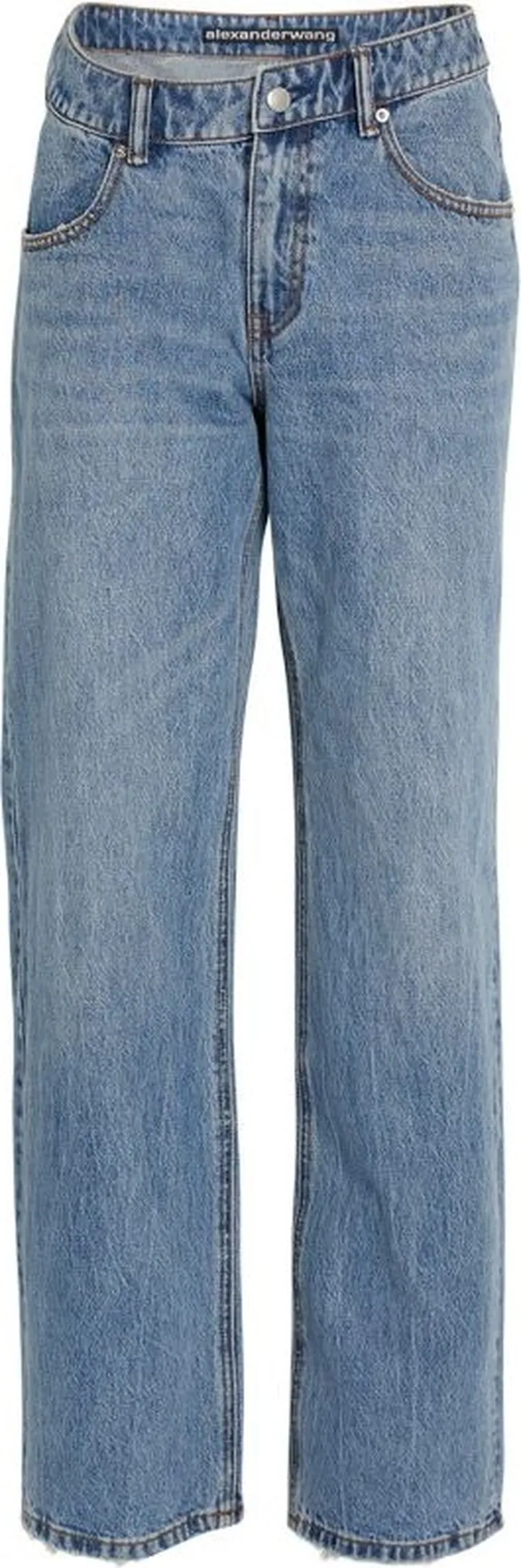 Alexander Wang Asymmetric Boyfriend Jeans
