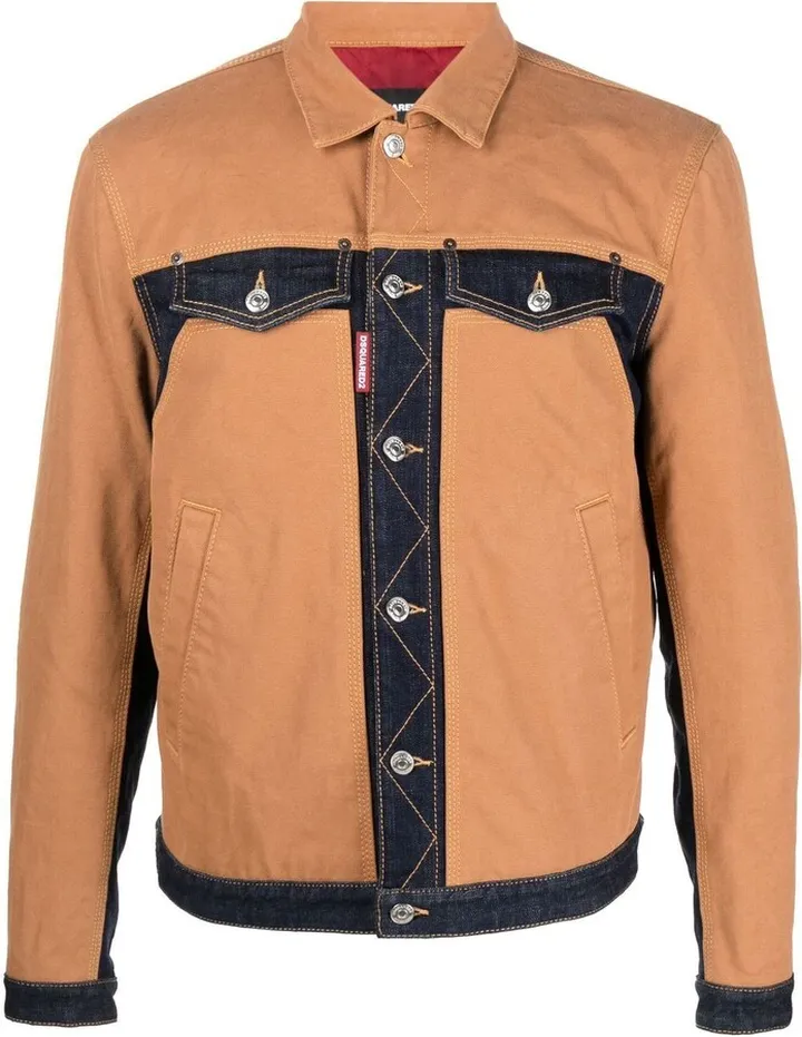 Panelled Denim Jacket