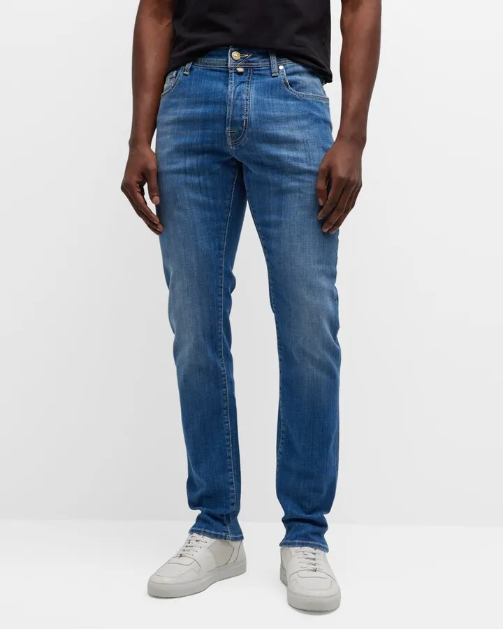 Men's Slim Fit Stretch Denim Jeans
