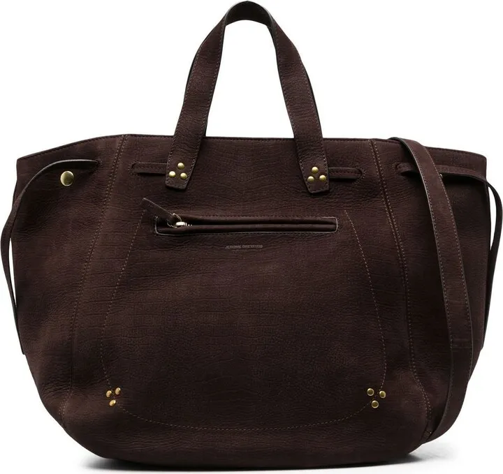 Oversized Suede Tote Bag