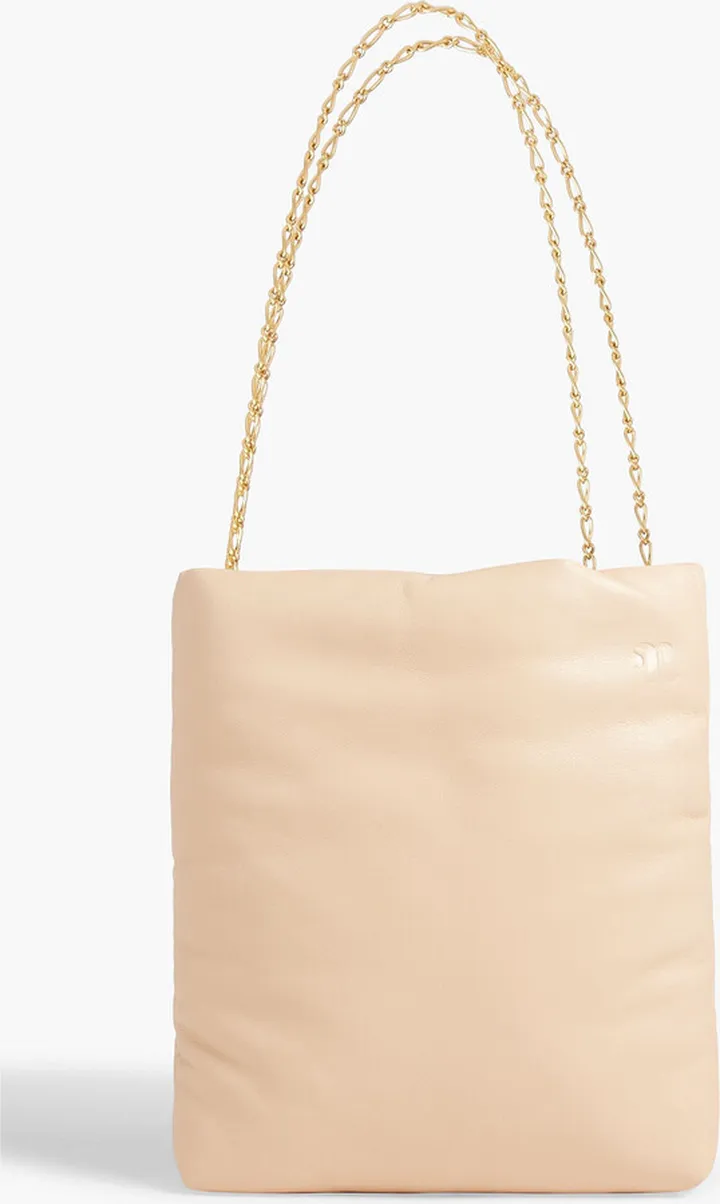 Noelani padded vegan leather tote