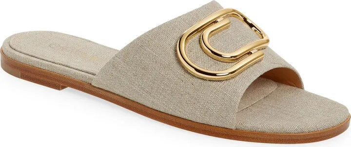 Paper Clip Slide Sandal