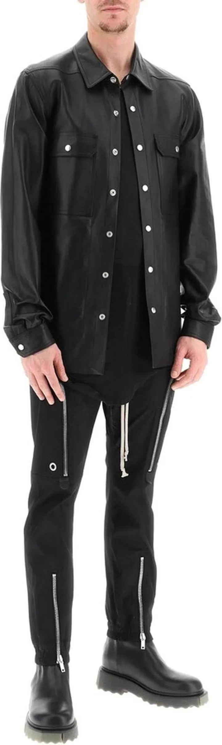 Leather Outershirt