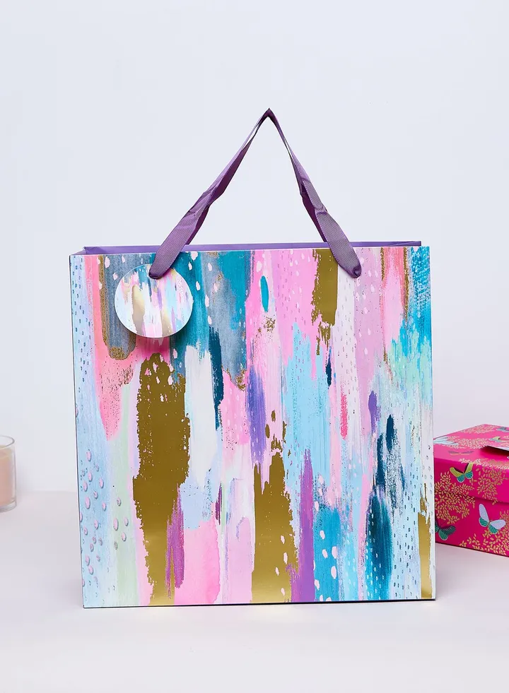 Colour Collage Large Bag