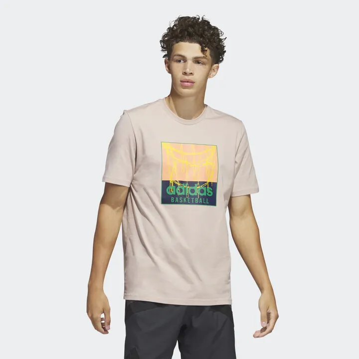 Chain Net Basketball Graphic Tee
