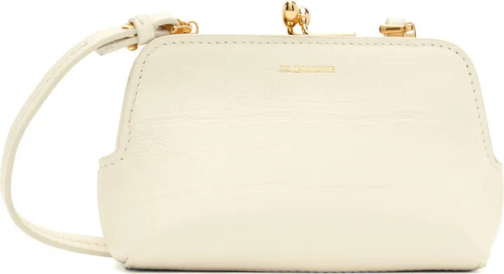 Jil Sander Off-White Micro Goji Bag