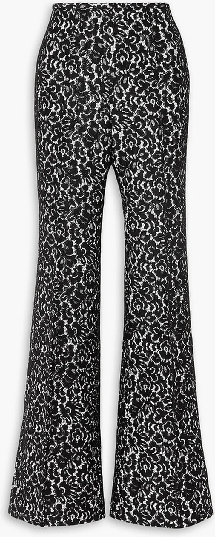 Brooke lace and crepe flared pants
