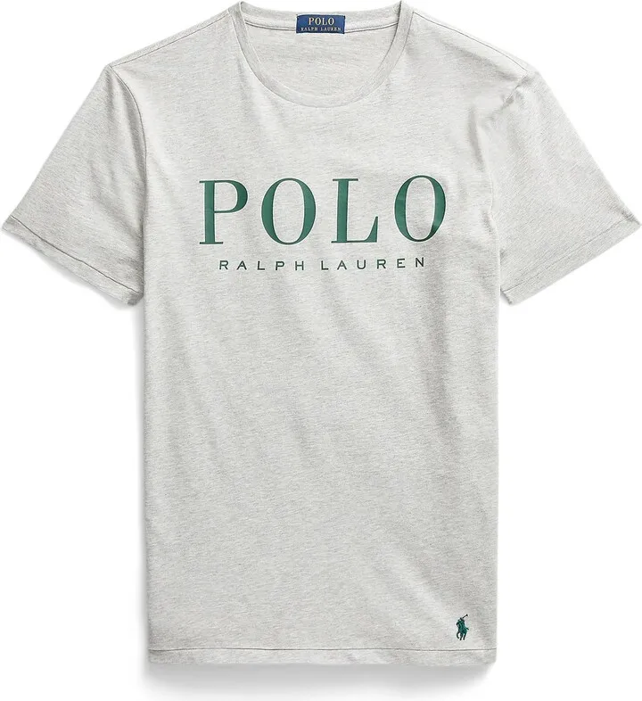 Custom Slim Fit Logo Jersey T-shirt T-shirt Light Grey