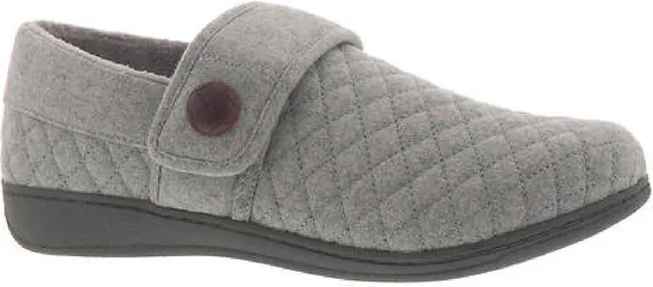 Jackie Womens Quilted Flannel Clogs