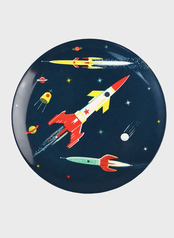 Space Age Melamine Plate
